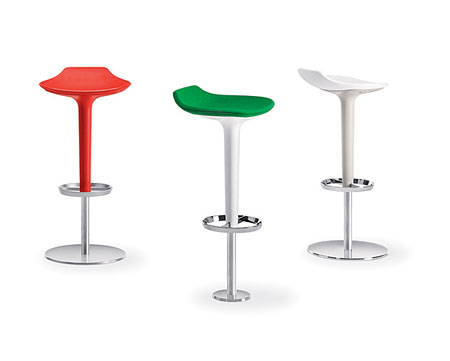 Babar Stool with backrest